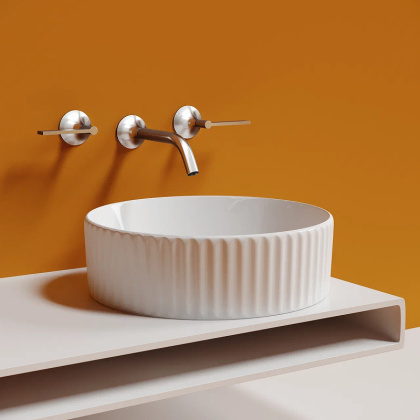 Умывальник чаша накладная круглая Element 360*360*115мм