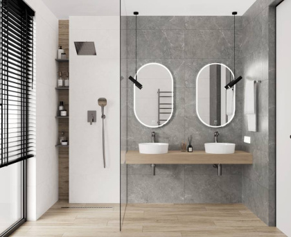 Pluto Grigio Керамогранит серый SG625920R 60х60 матовый