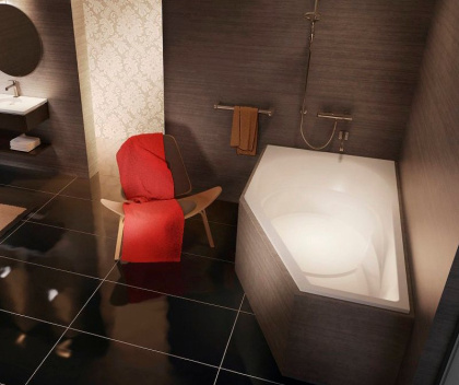 Акриловая ванна RIHO YUKON 160x90 R Акриловая ванна RIHO YUKON 160x90 R