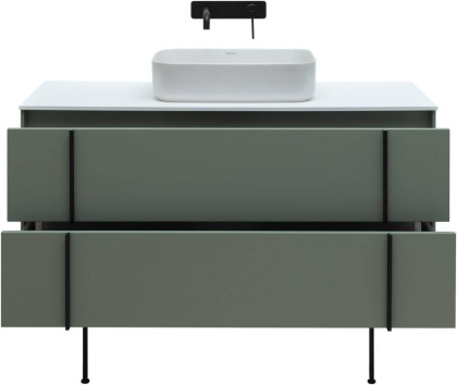 Тумба под раковину Allen Brau Reality 120 1.32008.CGM олива матовый