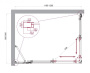 Душевой уголок BELBAGNO LUCE-AH-21 Душевой уголок BELBAGNO LUCE-AH-21
