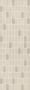 Декор ММ12101 Низида бежевый мозаичный  25*75 (1уп/6шт), шт