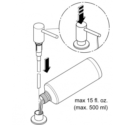 Дозатор Grohe Cosmopolitan 40535000 хром Дозатор Grohe Cosmopolitan 40535000 хром