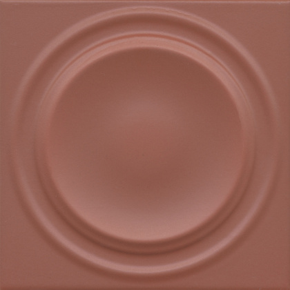 Декор Аква Альта 2 красный матовый структура 20x20x0,95