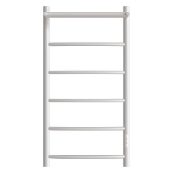 Полотенцесушитель электрический Point Афина PN04848PW П5 400x800 с полкой, диммер справа, белый Полотенцесушитель электрический Point Афина PN04848PW П5 400x800 с полкой, диммер справа, белый