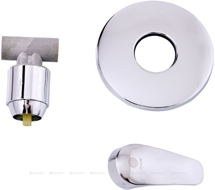 OneLife P11-400cr полимерный встраиваемый смеситель для душа, хром OneLife P11-400cr полимерный встраиваемый смеситель для душа, хром