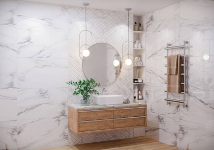 Керамогранит MAJESTIC WHITE 60x120 POLISHED, Palacio