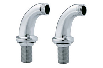 Уголки для смесителя на борт ванны BRILLANTE (пара)