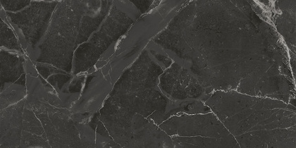 Плинтус Коррер чёрный глянцевый обрезной 30x15x1,7