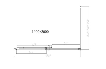 Душевой уголок Dice VSR-4D8012CL, 1200*800, хром, стекло прозрачное Душевой уголок Dice VSR-4D8012CL, 1200*800, хром, стекло прозрачное