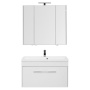 Мебель для ванной Aquanet Августа 100 белый (раковина Нота)