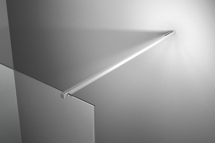 Душевая перегородка E22W120-GA Jacob Delafon Contra Прозрачное (200см/120см/8мм) Профиль хром, шт