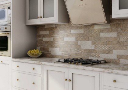 Декор OS\B125\26000 Брюссель 3 матовый 6*28.5*10 (уп\6шт), шт