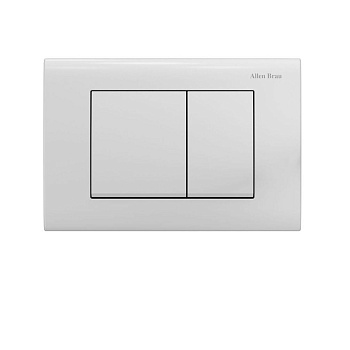 Клавиша смыва Allen Brau Liberty 9.20002.20 белый глянец