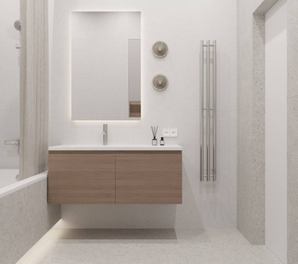 Perla Bianco Керамогранит светло-серый CR6012G0481R 59,5х119,1 матовый