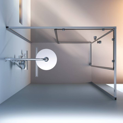 W94G-403-12080-MТ Душевое ограждение X-Joy Square Slide 120х80, мат Хром, прозрачное W94G-403-12080-MТ Душевое ограждение X-Joy Square Slide 120х80, мат Хром, прозрачное