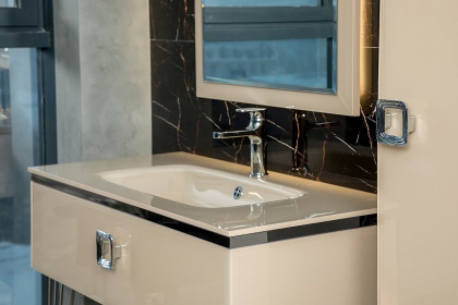 Консоль LUCIDO 100 см Капучино RAL1019 770-100-CP Boheme