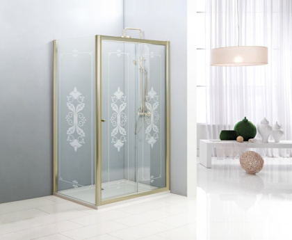 GIUBILEO-AH-1-120/90-SCORREVOLE-CP-G Душевой уголок