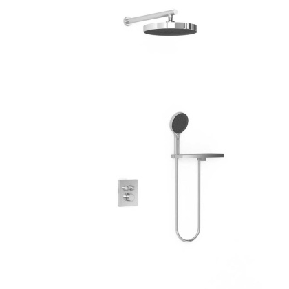 Душевой комплект Inspire VSFW-3I21MT2RCH встраиваемый, термостатический, двухрежимный, хром