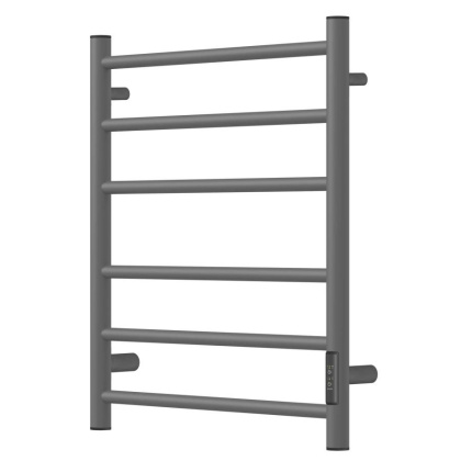 Полотенцесушитель электрический Point Аврора PN10856GR П6 500x600 диммер справа, графит премиум Полотенцесушитель электрический Point Аврора PN10856GR П6 500x600 диммер справа, графит премиум