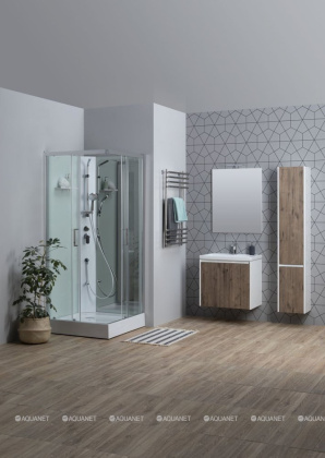 Душевая кабина Aquanet Passion S 2.0 90x90, прозрачное стекло