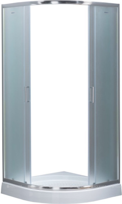 Душевой уголок Aquanet SE-800Q 800x800, узорчатое стекло