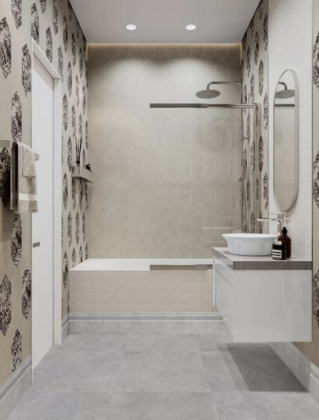 Керамогранит DD200320R Про Стоун Серый Светлый (60см*30см*9мм) (9шт/1,62м2) , м2