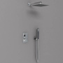 Душевой комплект VSFW-102TCH термостатический встраиваемый, двухрежимный, хром