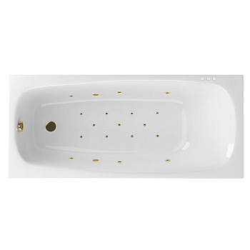 Ванна EXCELLENT Layla 180x80 "RELAX" (золото) Ванна EXCELLENT Layla 180x80 "RELAX" (золото)