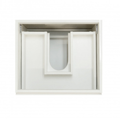 Тумба подвесная под умывальник Dallas Luxe 1300х482 2 ящика (ШхГхВ) 648х476х607