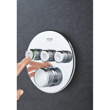 Термостат для душа Grohe Grohtherm SmartControl 29121000 хром Термостат для душа Grohe Grohtherm SmartControl 29121000 хром