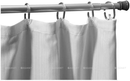 Карниз для ванны Aquanet SR0020D, раздвижной 110-200, матовый хром