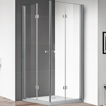 ECO-O-AS-2-80-C-Cr Душевой уголок