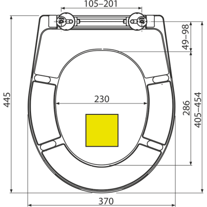 Alcaplast Сидение для унитаза Softclose желто-зеленое A604 PISTACHIO Alcaplast Сидение для унитаза Softclose желто-зеленое A604 PISTACHIO