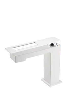 Смеситель Q для умыв. низ. WhiteChrome_Комплект Смеситель Q для умыв. низ. WhiteChrome_Комплект