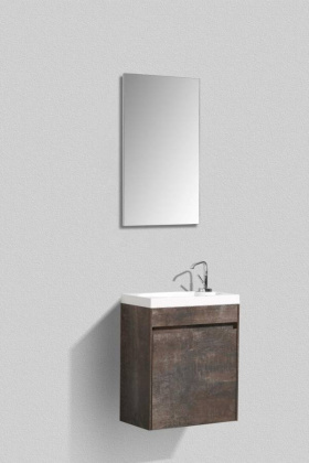 Тумба с раковиной подвесная с дверкой BelBagno PIETRA MINI 46-R Bianco Lucido, раковина белая Тумба с раковиной подвесная с дверкой BelBagno PIETRA MINI 46-R Bianco Lucido, раковина белая
