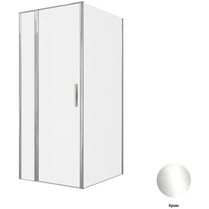 Душевой уголок Allen Brau Priority 90x100 3.31025.00 + 3.31046.00 хром