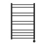 Полотенцесушитель электрический Lemark Ursus LM72810EBL П10 500x800, левый/правый, черный Полотенцесушитель электрический Lemark Ursus LM72810EBL П10 500x800, левый/правый, черный