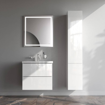 База под раковину подвесная, 54х60х40,8 см, белая, M90FHX06022WG