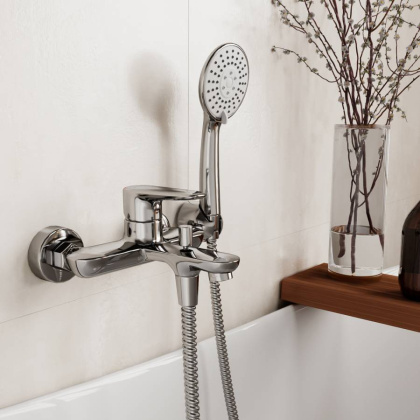 Vils 5601 Смеситель для ванны с коротким изливом Wasserkraft