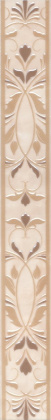Керамическая плитка Kerama Marazzi Бордюр Вирджилиано глянцевый обрезной 60х7,2,BR142_11104R 