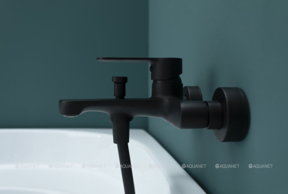 Смеситель для ванны с душем Aquanet Passion AF300-20B Смеситель для ванны с душем Aquanet Passion AF300-20B