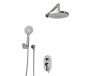 A14129 Встраиваемый комплект для душа с верхней душевой насадкой и лейкой Wasserkraft