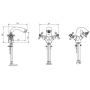 Смеситель для умывальника_Комплект Смеситель для умывальника_Комплект