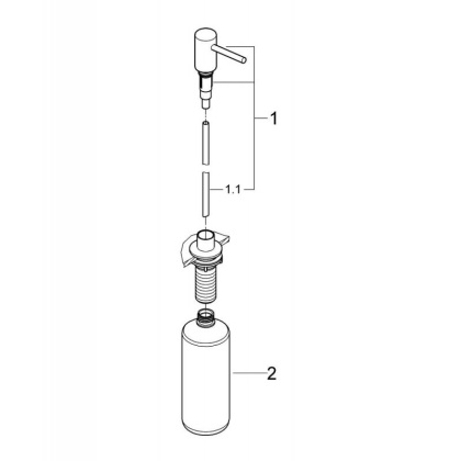 Дозатор Grohe Cosmopolitan 40535000 хром Дозатор Grohe Cosmopolitan 40535000 хром