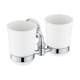 2 стакана с держателем, RG1222 Rose, Хром 2 стакана с держателем, RG1222 Rose, Хром