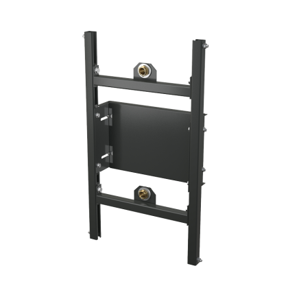 Монтажная рама для смесителя скрытого монтажа, установка в гипсокартонную конструкцию