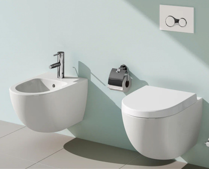 Подвесное биде VitrA Sento 