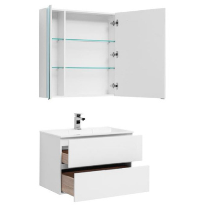 Мебель для ванной Aquanet Алвита 80 белый