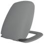 Сиденье с крышкой Fenice, дюропласт, плав.опускание, серый A0327-006, шт